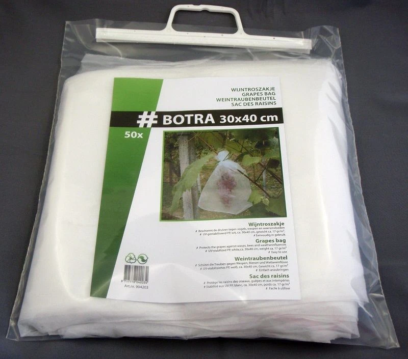 BOTRA Fruithoes 30x40cm Wit - 50 Stuks 2 BOTRA Fruithoes 30x40cm Wit - 50 Stuks - Afbeelding 2