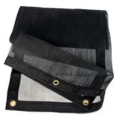 Cover PE Aanhangergaasnet / Gaaskleed Zwart 250x450cm -Optimaal Tuinonderhouds Winkel cover aanhangergaasnet gaaskleed zwart extra 2