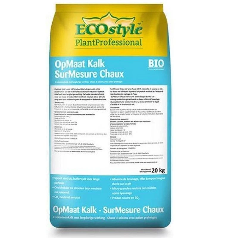OpMaat Kalk NPK 2-10-20 ECOstyle 20kg 1 OpMaat Kalk NPK 2-10-20 ECOstyle 20kg