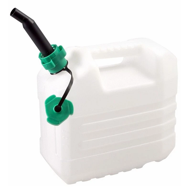 Jerrycan Voor Water Met Geintegreerde Schenktuit Wit 10L 1 Jerrycan Voor Water Met Geintegreerde Schenktuit Wit 10L