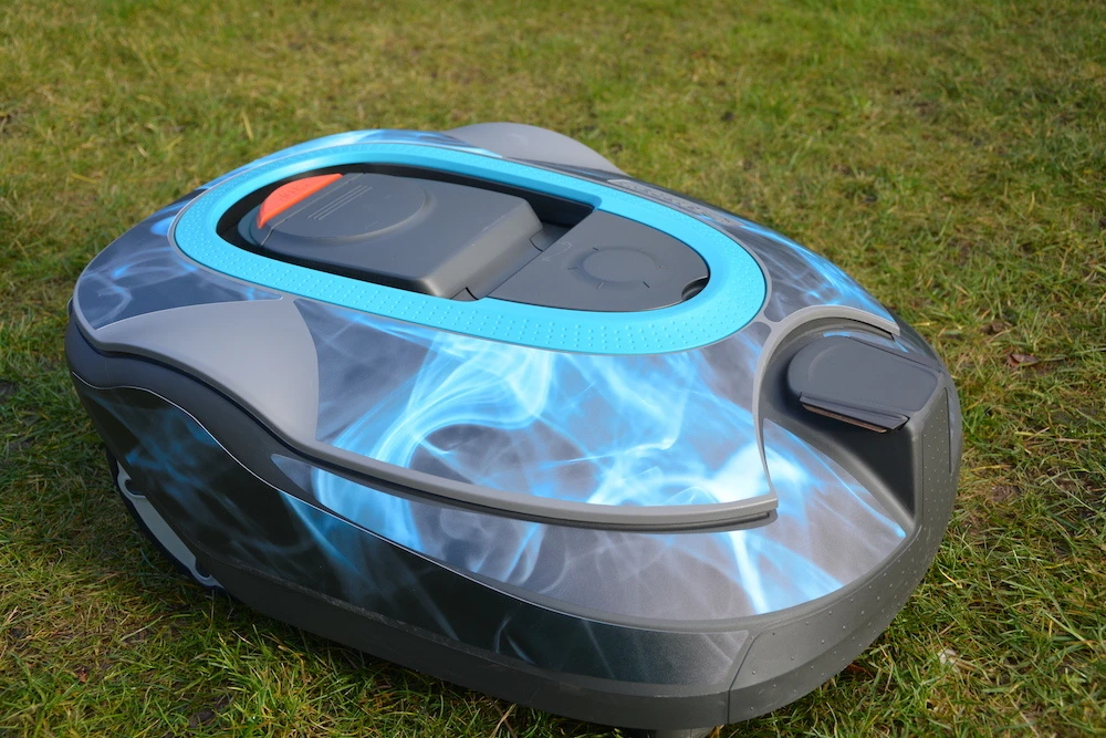 Twinckels Outfit Voor Gardena Robotmaaier 250/350/500 - Rook 7 Twinckels Outfit Voor Gardena Robotmaaier 250/350/500 - Rook - Afbeelding 7