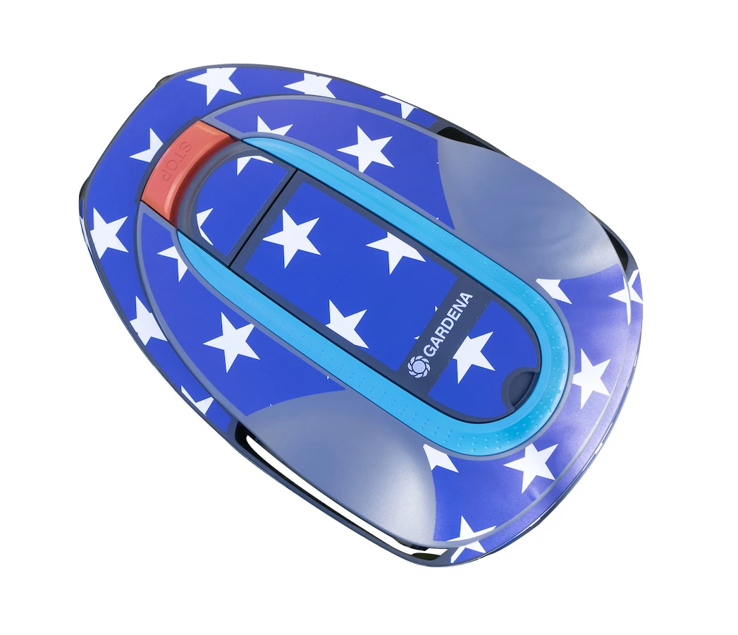 Twinckels Outfit Voor Gardena Robotmaaier 250/350/500 - Sterren 1 Twinckels Outfit Voor Gardena Robotmaaier 250/350/500 - Sterren