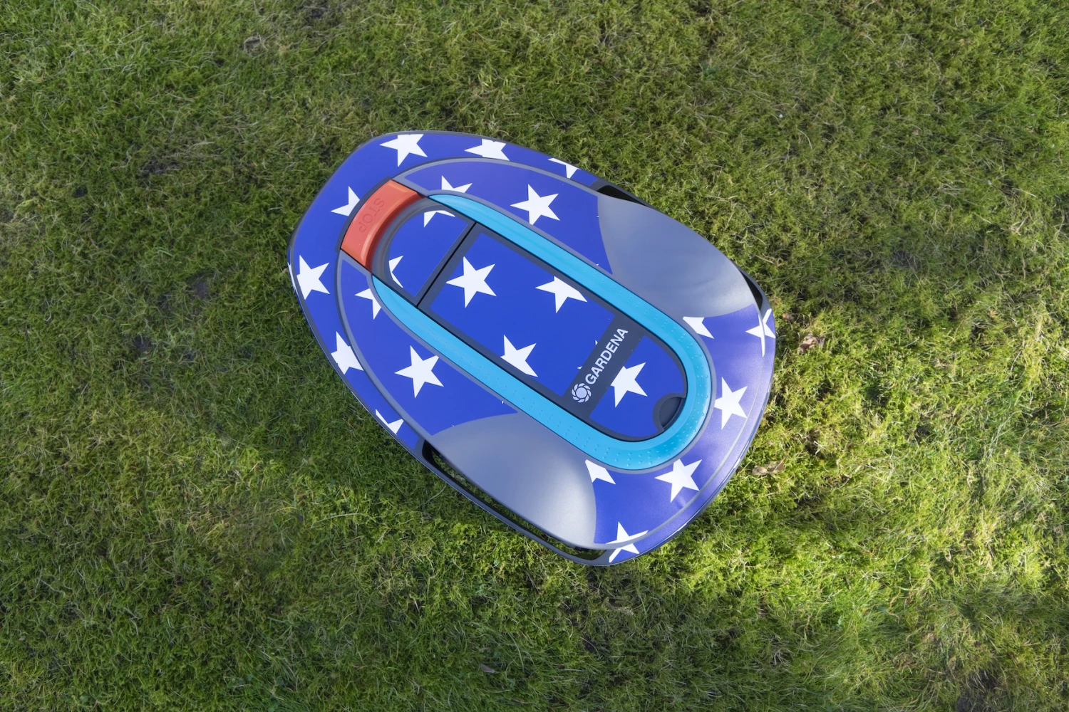 Twinckels Outfit Voor Gardena Robotmaaier 250/350/500 - Sterren 3 Twinckels Outfit Voor Gardena Robotmaaier 250/350/500 - Sterren - Afbeelding 3