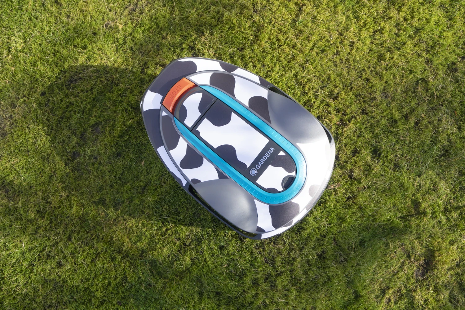 Twinckels Outfit Voor Gardena Robotmaaier 250/350/500 - Koe 3 Twinckels Outfit Voor Gardena Robotmaaier 250/350/500 - Koe - Afbeelding 3