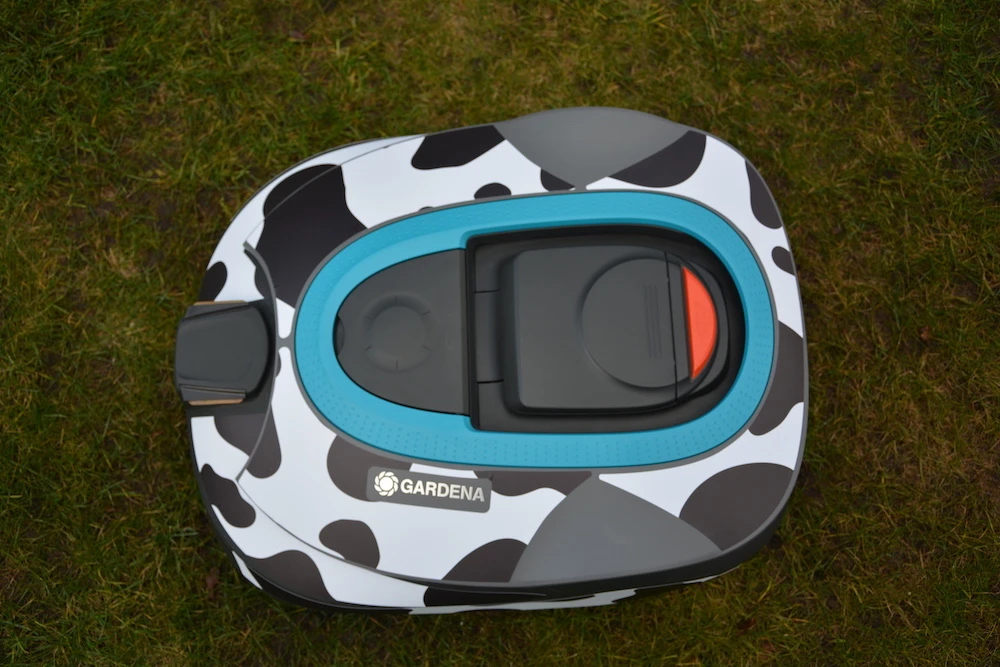 Twinckels Outfit Voor Gardena Robotmaaier 250/350/500 - Koe 8 Twinckels Outfit Voor Gardena Robotmaaier 250/350/500 - Koe - Afbeelding 8