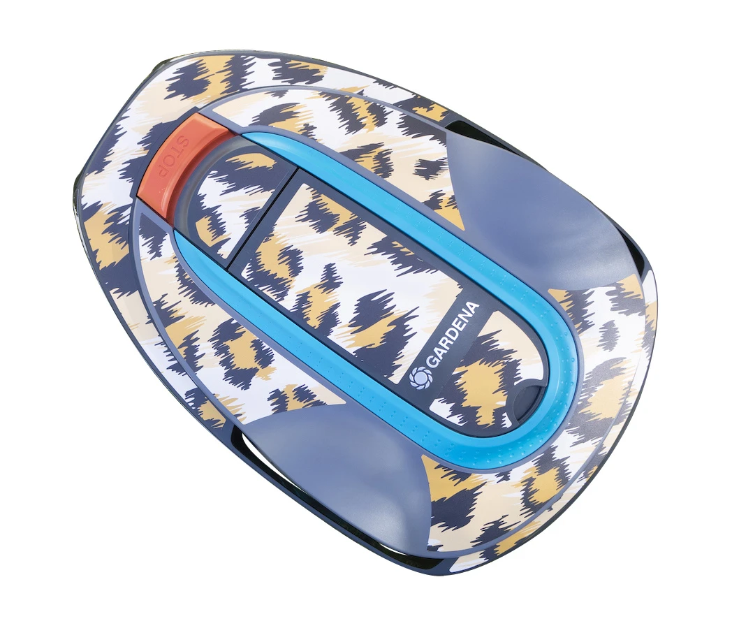 Twinckels Outfit Voor Gardena Robotmaaier 250/350/500 - Panter 1 Twinckels Outfit Voor Gardena Robotmaaier 250/350/500 - Panter