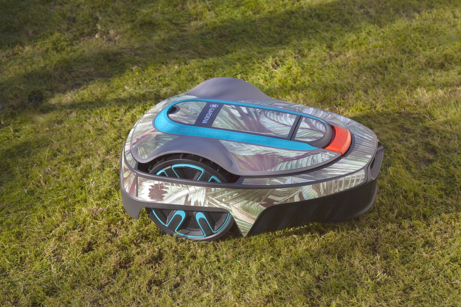 Twinckels Outfit Voor Gardena Robotmaaier 250/350/500 - Jungle 2 Twinckels Outfit Voor Gardena Robotmaaier 250/350/500 - Jungle - Afbeelding 2