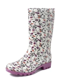 Gevavi Rose Pvc Kinderlaars Wit