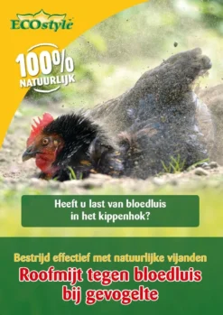 ECOstyle Roofmijt Tegen Bloedluis Bij Gevogelte 5.000 St.
