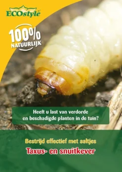 ECOstyle Aaltjes H Tegen Larven Taxus- En Snuitkever 25 Mln/50 M2
