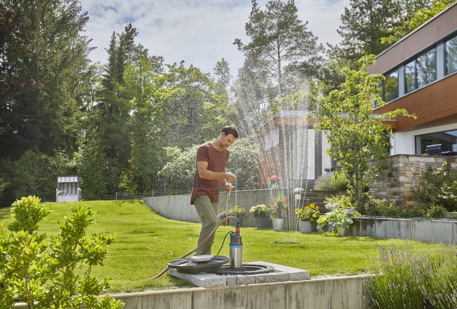 Gardena Dompel-drukopvoerpomp 5600/4 Inox Auto 8 Gardena Dompel-drukopvoerpomp 5600/4 Inox Auto - Afbeelding 8