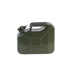 Jerrycan Voor Benzine, Metaal Groen 10L