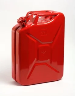 Jerrycan Voor Benzine, Metaal Rood 20L
