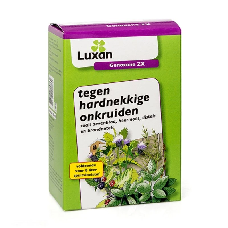 Genoxone ZX Luxan 100ml - Hardnekkige Onkruiden 1 Genoxone ZX Luxan 100ml - Hardnekkige Onkruiden