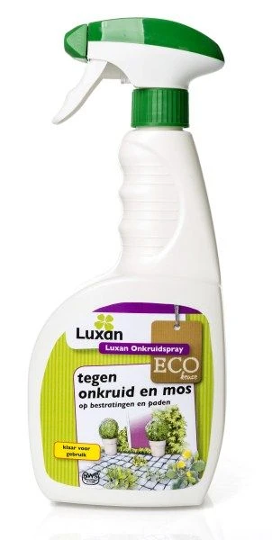 Onkruidspray ECO Keuze Luxan 750ml - Onkruid En Mos Op Bestrating 1 Onkruidspray ECO Keuze Luxan 750ml - Onkruid En Mos Op Bestrating