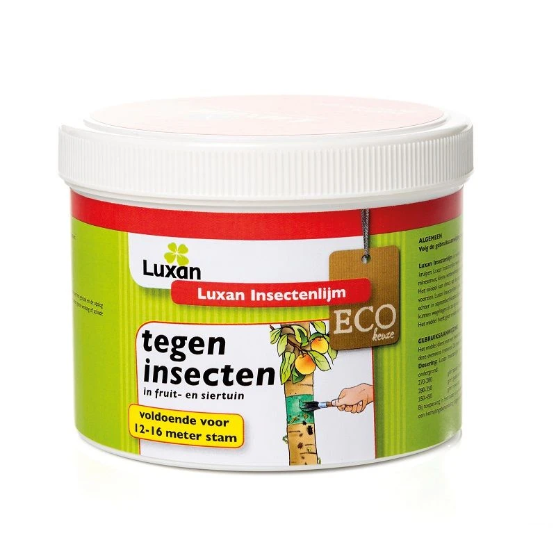 Insectenlijm ECO Keuze Luxan 500g - Kruipende Insecten In Bomen 1 Insectenlijm ECO Keuze Luxan 500g - Kruipende Insecten In Bomen