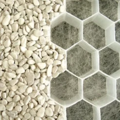 Nidagravel 129 - Grindstabilisatieplaat - Wit -Optimaal Tuinonderhouds Winkel nidagravel wit grindstabilisatieplaat 0231850