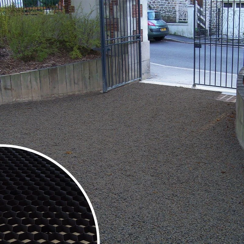 Nidagravel 129 - Grindstabilisatieplaat - Zwart 1 Nidagravel 129 - Grindstabilisatieplaat - Zwart